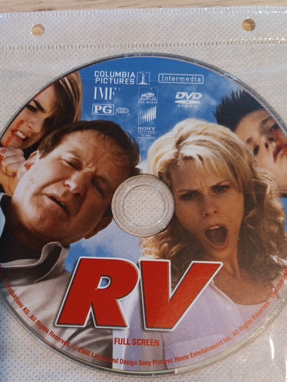RV DVD Fullscreen *NO CASE*